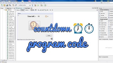 timer + mini game,Java NetBeans IDE program coding