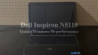 How fast is a Dell Inspiron 5110 with Windows 10  version 1909