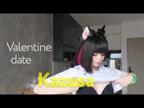 Valentine's Daily  Routine with Kazusa 🍫 Blue Archive Cosplay