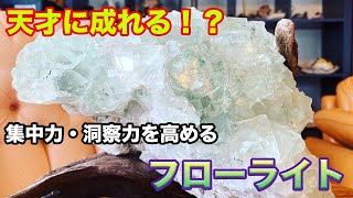 【フローライト】固まった思考パターンや抑制を開放し、才能を高める"天才の石"