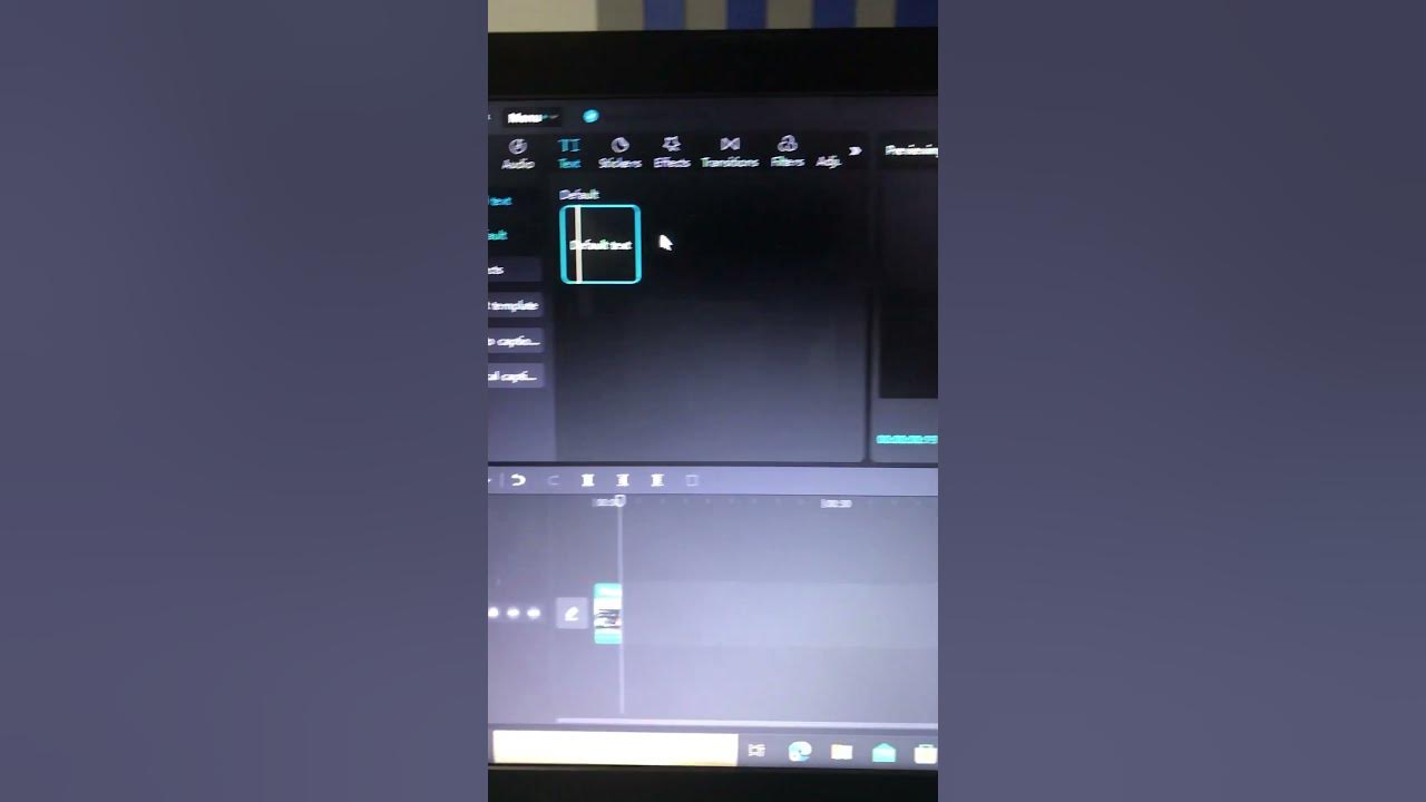 Add Text in Capcut PC 🖥 #youtubeshorts #viral #trending #shorts #capcut #windows