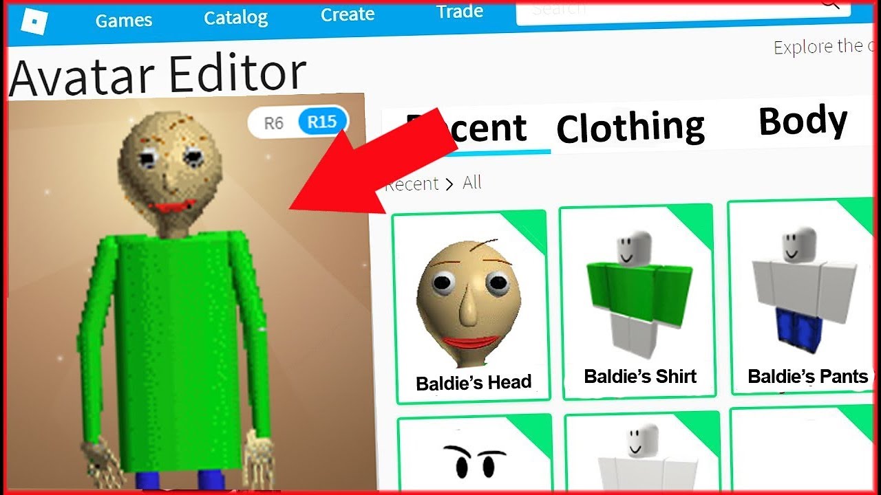 Making Baldie S Basics A Roblox Account Youtube - making baldi a roblox account