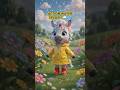 Cindy Pony's Rainy Day Splash Song,#shorts