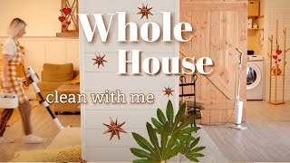 WHOLE HOUSE CLEAN WITH ME | FALL CLEANING ROUTINE | PART I | HOMEMAKING IN THE FALL