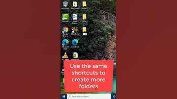 How to Create Multiple Folders on the Desktop - Easy and Quick Way