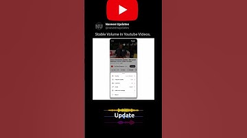Stable Volume Update In YouTube | Youtube New Update #youtube #shorts