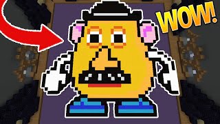 ONLY 2D PIXEL ART CHALLENGE (Minecraft Build Battle) screenshot 4