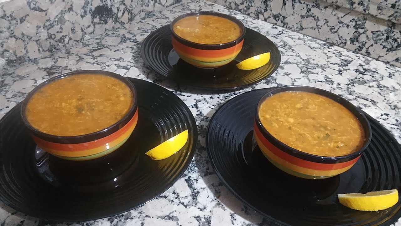 حريرة مغربية بالبلبولة بحال ديال الوالدة😍