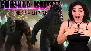 GODZILLA X KONG: THE NEW EMPIRE TRAILER REACTION | Godzilla Vs Kong 2 | Monsterverse