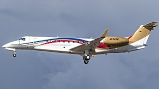 (4K) Flight on a VIP EMB-135BJ Legacy 650 (BUR-PHX)
