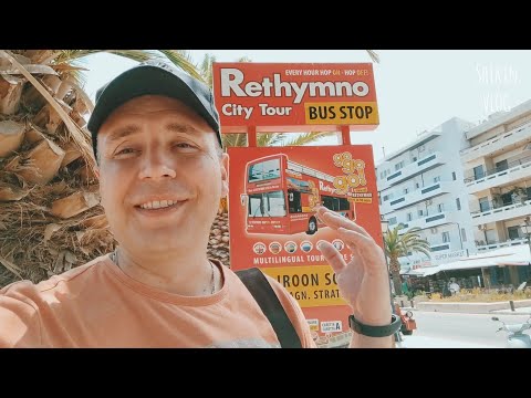 Автобусный тур 1/2 экскурсия Греция Крит Ретимно Rethymno City Tour 2021 – вся правда | Серия 8