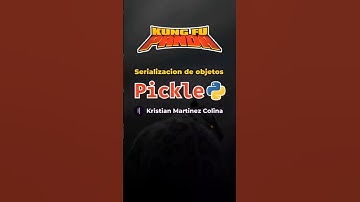 Pickle en Python explicado con Kung Fu Pandas