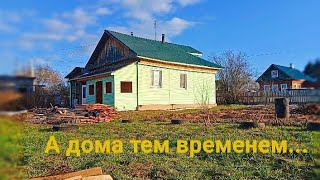 С приветом из дома. Обновки к рыбалке ( обзор). Дрова убраны. Весна - красиво вокруг.