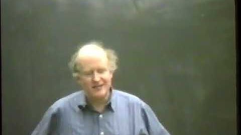 Hamiltonian Dynamics - John Mather