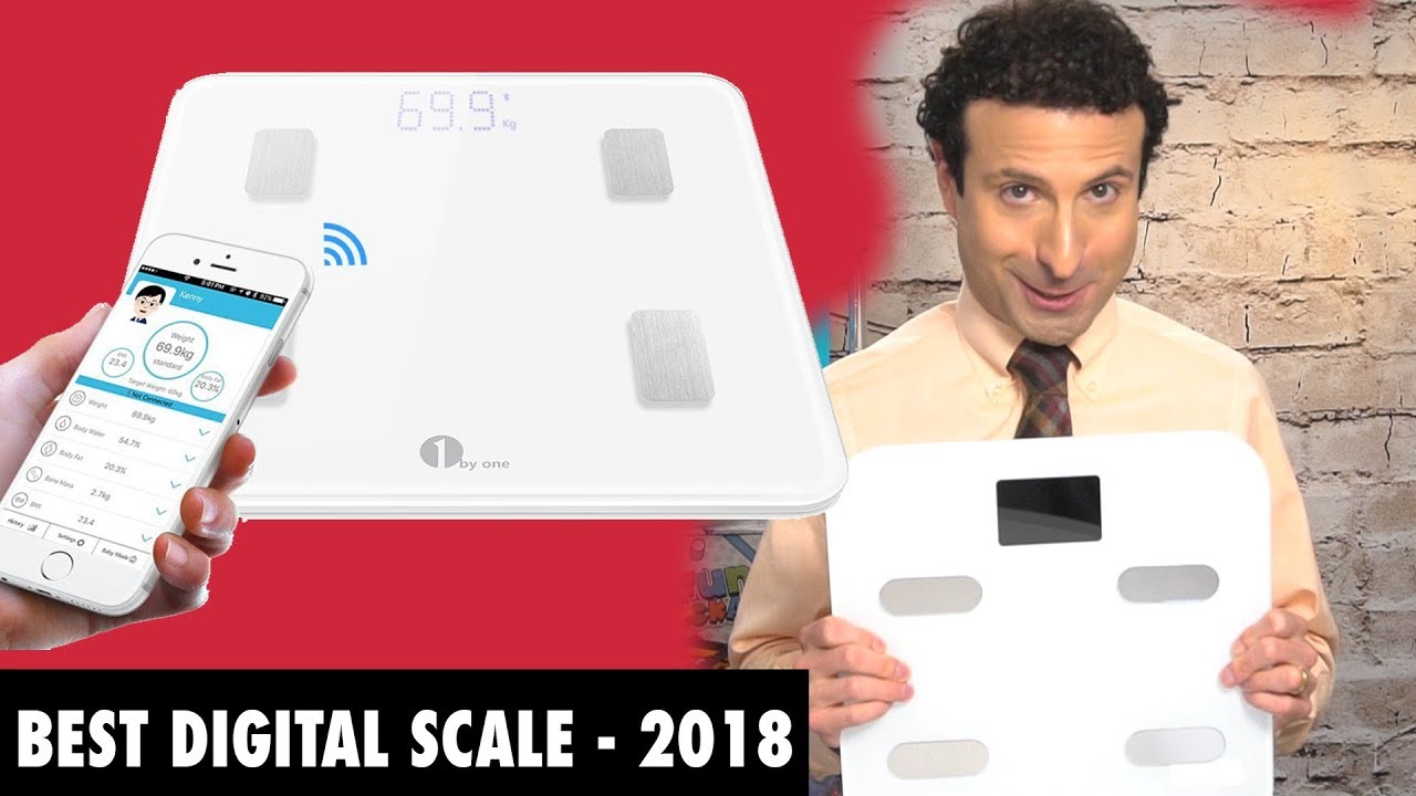 1byone Bluetooth Body Fat Scale with IOS and Android App