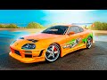 SIMULADOR DO VELOZES E FURIOSOS - MONTANDO O SUPRA DO BRIAN (FORZA HORIZON 4)