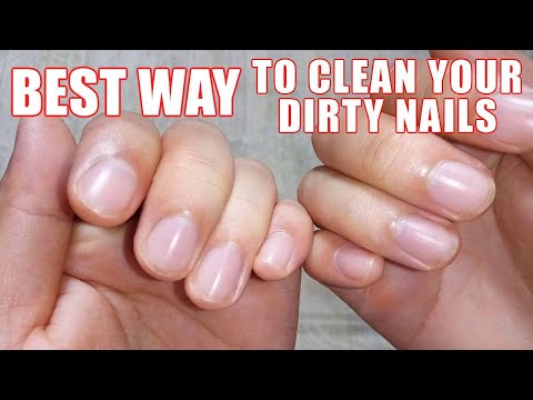 How to Clean Under Your Nails - Cleaning Dirt & Keep Fingernails Clean!