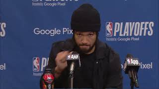 Jalen Brunson PostGame Interview | Indiana Pacers vs New York Knicks