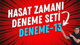 HASAT ZAMANI DENEME KİTABI DENEME-13 #coğrafya #kpss #tyt #ayt