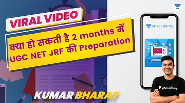 NTA UGC NET 2021 | Can UGC NET/JRF Preparation be done in 2 Months? | by Bharat Kumar