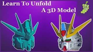 How To: Convert 3D Models to Pepakura Foam Templates.  Full Step By Step Breakdown.