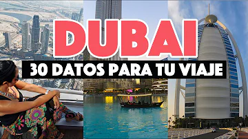 ¿Qué debo saber antes de viajar a Dubai?