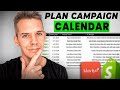 How to Plan Klaviyo Email Campaigns and Content Calendars