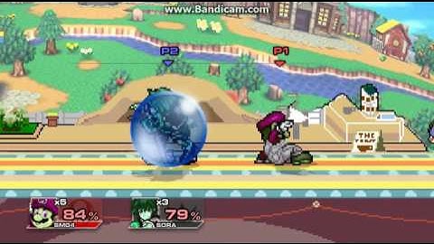 SSF2 Mod Battle: SMG4 (Me) vs Sora