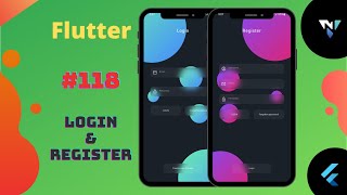 @Google #Flutter #118: Welcome! Login, Signup Page - Flutter UI - Speed Code Tutorial