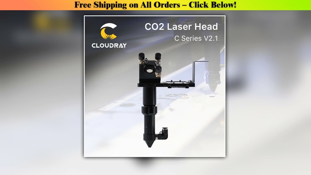 Cloudray C Series CO2 Laser Head Dia.18 FL38.1& Dia.20 FL50.8 / 63.5/101.6mm Mount for Laser