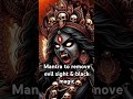 Bhadrakali mantra to remove evil sight and black magic