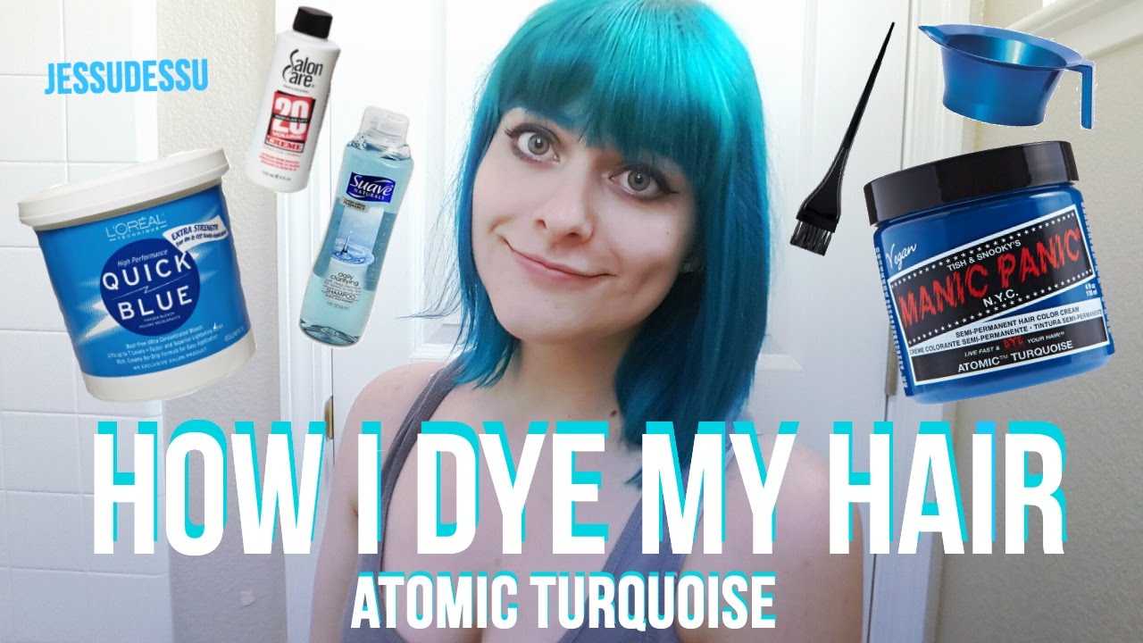 10. Manic Panic Atomic Turquoise Hair Dye - wide 10