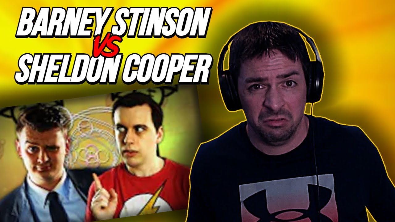 Barney Stinson vs. Sheldon Cooper - Rap Battle! - ft. Mat4yo & Kevin Krust // REACTION!!!