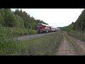 Тепловоз ТЭП70БС-291 с поездом № 452 Адлер - Ижевск