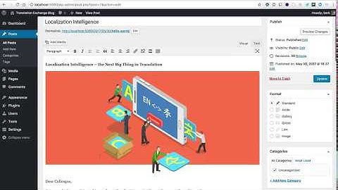 Translating WordPress with Translation Exchange plugin