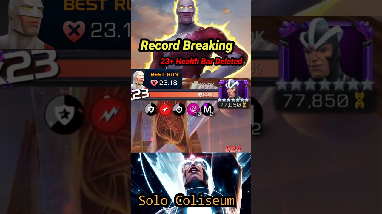 23+ Health Bar Deleted - Record Breaking Havok Solo Coliseum  