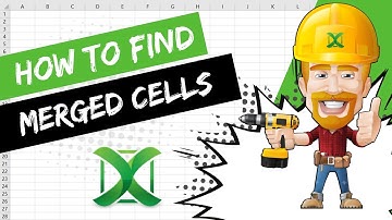 Excel - How to find merged cells | Excel Tips 87
