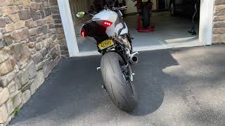 2021 BMW S1000RR Full Arrow titanium race exhaust  Start Up