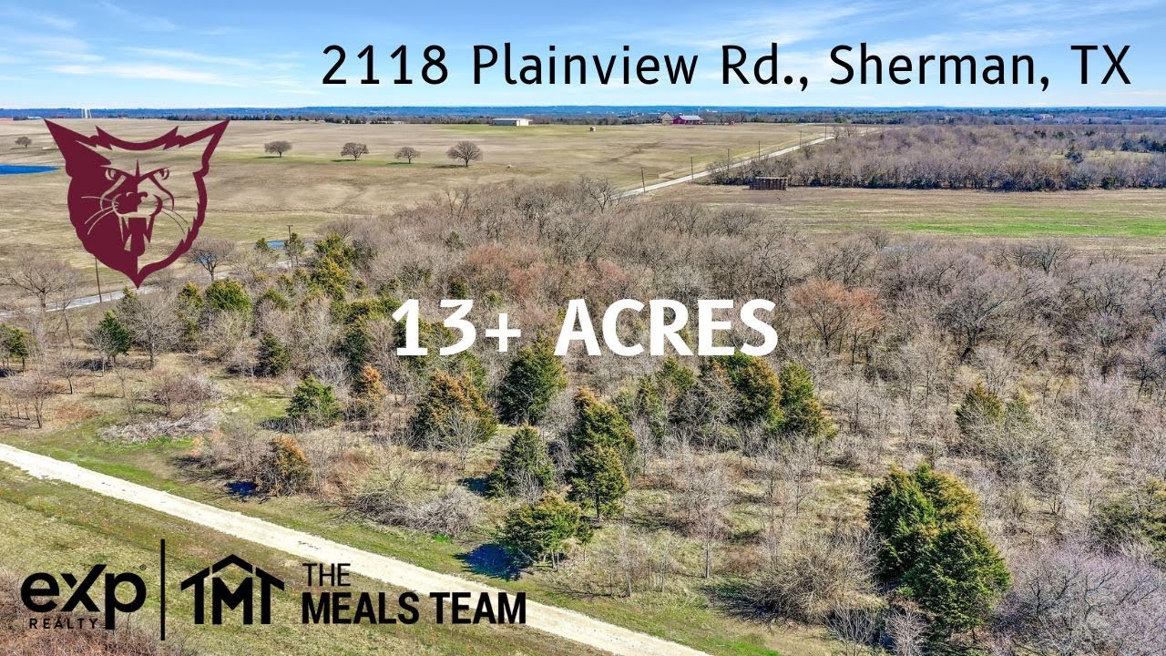 Land for Sale in Sherman, TX 2118 Plainview Rd., Sherman, TX 75092