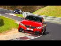 Bmw m4  sur la nordschleife btg nrburgring 