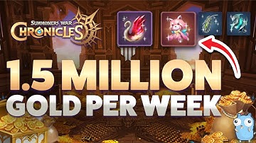 1 5 Million Gold Every Week! | Summoners War: Chronicles
