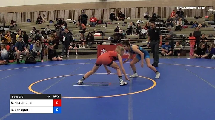 46 Kg Quarterfinal Sage Mortimer Team Utah Vs Raya...