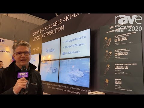 ISE 2020: SnapAV Presents Binary MoIP, Simple Scalable Video Distribution
