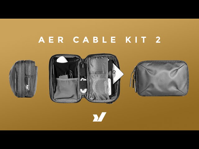 Minimalist Cable Organisation - The Aer Cable Kit 2 - YouTube