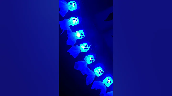 DIY Ghost Light #shorts #diy #craft #diycrafts #halloween