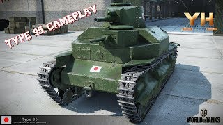 World of Tanks -  Japan Type 95 tier 4 Gameplay