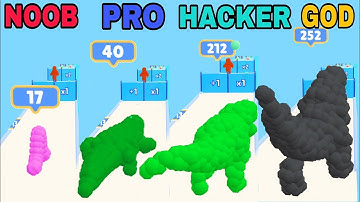 NOOB vs PRO vs HACKER vs GOD -Animal Clash