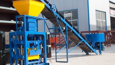 QTF40-1 manual concrete hollow and solid block moulding machine