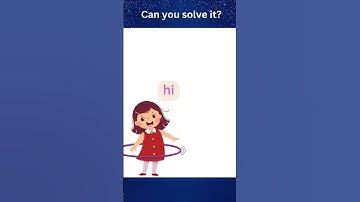 Can you solve it? Comment your answer #puzzle #brainteaser #logic #mystery #riddle #quiz