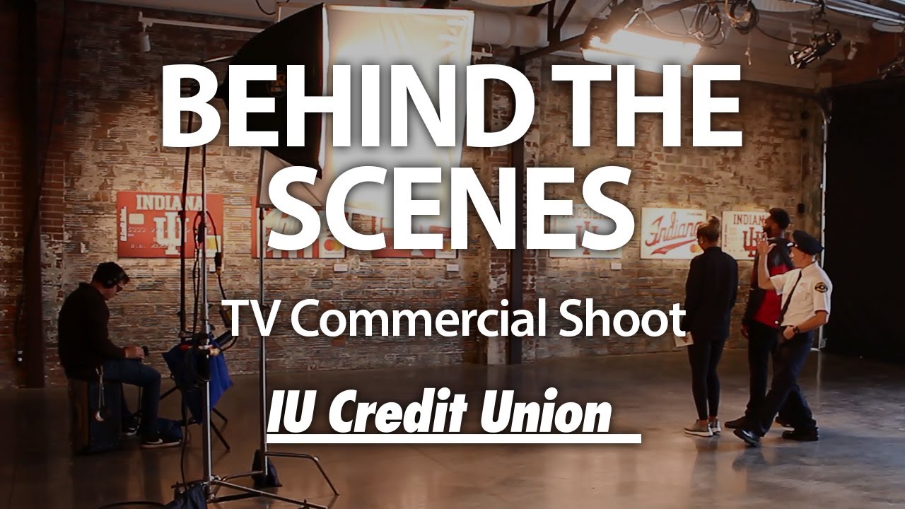 BEHIND THE SCENES - IU Credit Union TV Commercials - YouTube